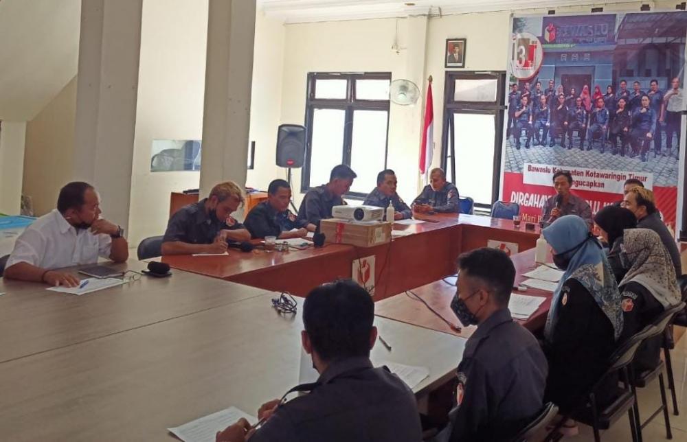 Bawaslu Kotim Susun Program Kerja Tahun 2022