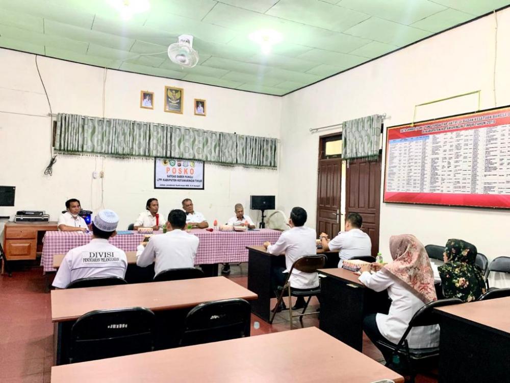 Bawaslu Kotim Audiensi Dengan Badan Kesbangpol Kotim