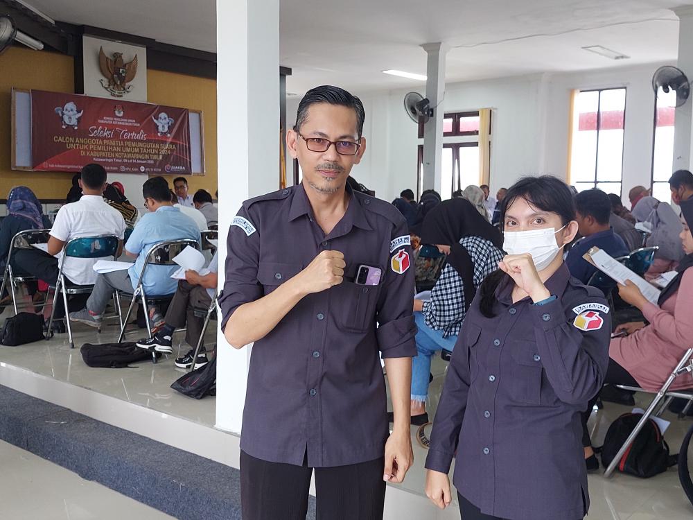 Pelaksanaan Seleksi Tertulis Calon Anggota PPS Wilayah Kotim Dimulai, Bawaslu Kotim Serta Panwascam Siap Lakukan Pengawasan Melekat