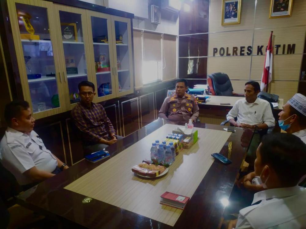 Bawaslu Kotim Lakukan Audiensi Dengan Polres Kotim