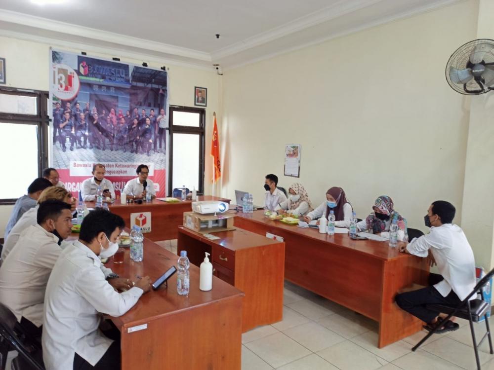 Jelang Pemilihan 2024, Bawaslu Kotim Susun Kebutuhan Pendanaan