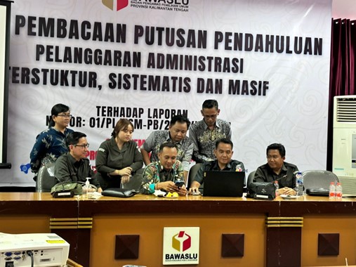 Anggota Bawaslu Provinsi Kalteng, Kristaten Review Keterangan Tertulis Bawaslu Kotim