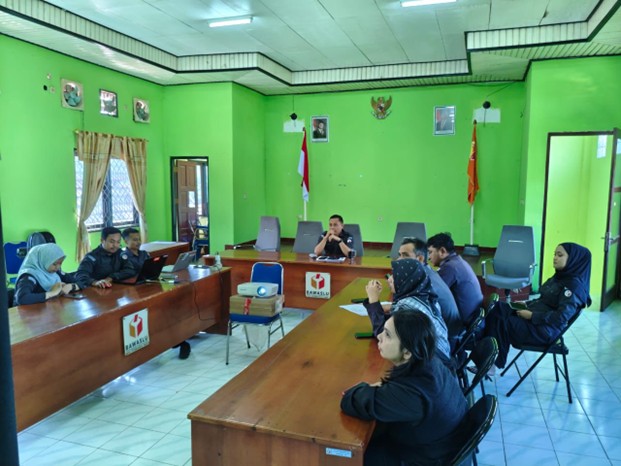 penyampaian rencana pelaksanaan program kerja