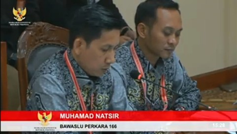 BAWASLU KOTIM BERIKAN KETERANGAN TERTULIS