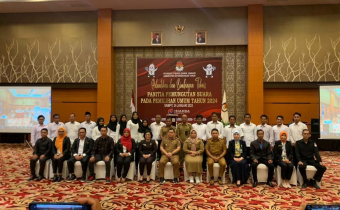 Bawaslu Kotim Hadiri Pelantikan PPS se-Kabupaten Kotawaringin Timur