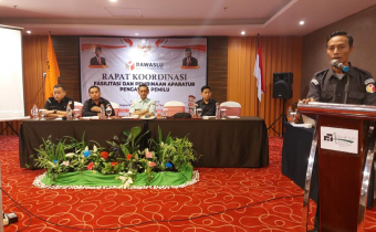 Bawaslu Kotim Gelar Rapat Koordinasi Fasilitasi dan Pembinaan Aparatur Pengawas Pemilu