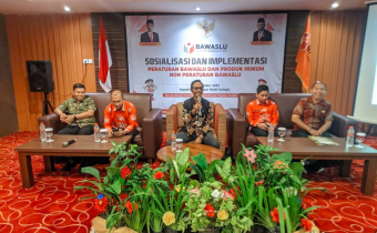 Tingkatkan Kompetensi Hukum Kepemiluan, Bawaslu Kotim Gelar Sosialisasi Perbawaslu dan Produk Hukum Non Perbawaslu