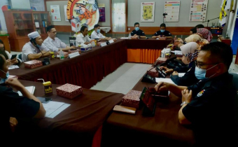 Audiensi Bawaslu Kotim Dengan KPU Kotim