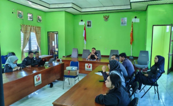 penyampaian rencana pelaksanaan program kerja