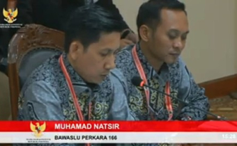 BAWASLU KOTIM BERIKAN KETERANGAN TERTULIS