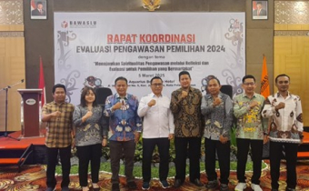 Hadiri Rakor Evaluasi Pengawasan Pemilihan 2024